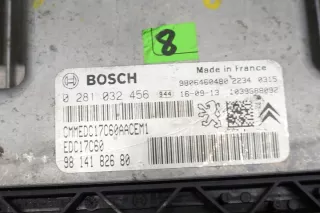 0281032456 9806460480 9814182680 1039S88092 EDC17C60 Блок управления двигателем Citroen Berlingo 1 Арт e12762705, вид 2