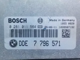 7796571 0281011564 Блок управления двигателем BMW X3 E83 Арт e12762267, вид 4