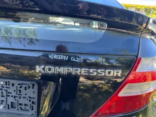 MBCL3SCDKB Крышка багажника (дверь 3-5) Mercedes C W203 Арт e12739298, вид 4