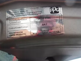  Крышка багажника (дверь 3-5) Fiat Panda 2 Арт e12739158, вид 2