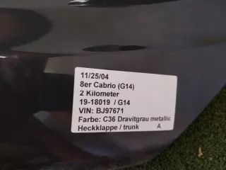  Крышка багажника (дверь 3-5) BMW Z8 Арт e12739084, вид 4