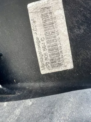 8P0805594C Передняя панель крепления облицовки (телевизор) Audi A3 8P Арт e12737658, вид 4