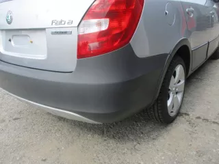  Бампер задний Skoda Fabia 2 Арт e12730773, вид 2