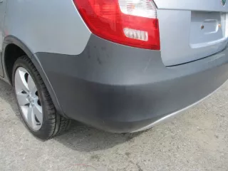  Бампер задний Skoda Fabia 2 Арт e12730773, вид 4