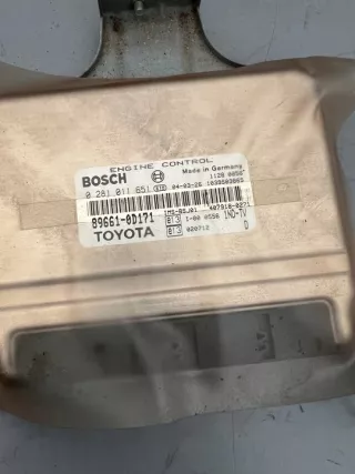 0281011651 89661-0D171 89661-0d171 Блок управления двигателем Toyota Yaris 1 Арт e12730603, вид 2