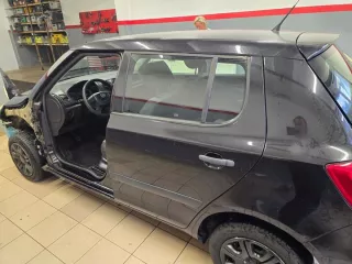 2007-2014 Дверь задняя левая Skoda Fabia 2 Арт e12730206, вид 2