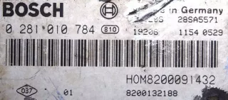0281010784 HOM8200091432 8200132188 Блок управления двигателем Renault Master 2 Арт e12729953, вид 3
