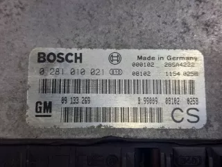 09133269 Блок управления двигателем Opel Zafira A Арт e12729597, вид 2