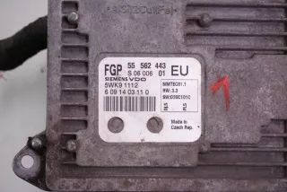 55562443 Блок управления двигателем Opel Vectra C  Арт e12729478, вид 2