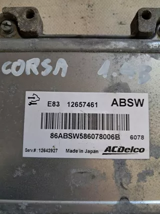 12657461 Блок управления двигателем Opel Corsa E Арт e12729306, вид 3