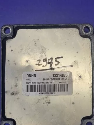 12214870 Блок управления двигателем Opel Astra G Арт e12729241, вид 2