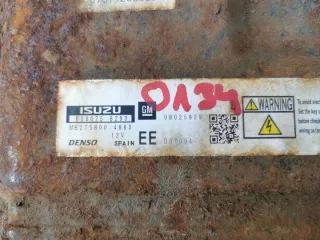 98025829 898025-8293 Блок управления двигателем Opel Astra H Арт e12729220, вид 2