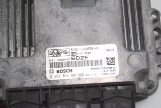 8V2112A650KF 0281014803 8V21-12A650-KF Блок управления двигателем Ford Fiesta 5 Арт e12728087, вид 7