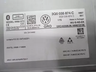 3Q0035874C 5G6919605B Блок навигации Volkswagen Passat B8 Арт e12723691, вид 12