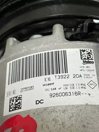926006316R Компрессор кондиционера Renault Twingo 3 Арт e12723043, вид 3