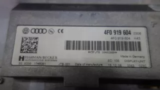 4F0919604 14873091175 Блок навигации Audi A6 C6 (S6,RS6) Арт e12722101, вид 3