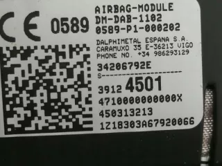 0589P1000202 Подушка безопасности Opel Crossland x Арт e12720071, вид 3