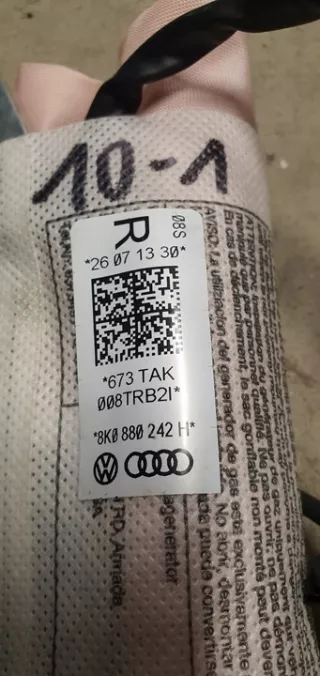 8K0880242H Подушка безопасности Audi A4 B8 Арт e12717631, вид 2