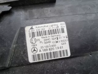 A1698201761 0301220201 Фара левая Mercedes A W169 Арт e12708612, вид 3