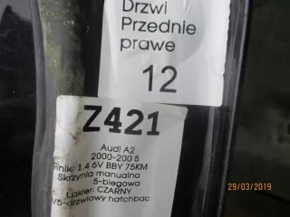 2024587912121221 Дверь передняя правая Audi A2 Арт e12702812, вид 9