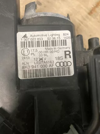8K0941030AF Фара правая Audi A4 B8 Арт e12697447, вид 2