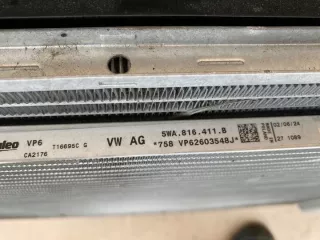 5WA121251C 5Q0121125HS Радиатор (основной) Volkswagen Golf 8 Арт e12194932, вид 5