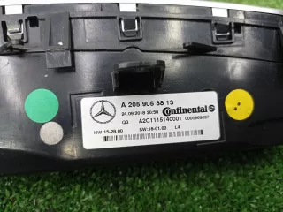 A2059058813,2059058813 Блок управления климат-контролем Mercedes C W205 Арт 00251106, вид 5