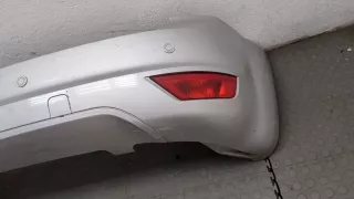  Бампер задний серебристый Ford Focus 3 Арт 20445880, вид 2