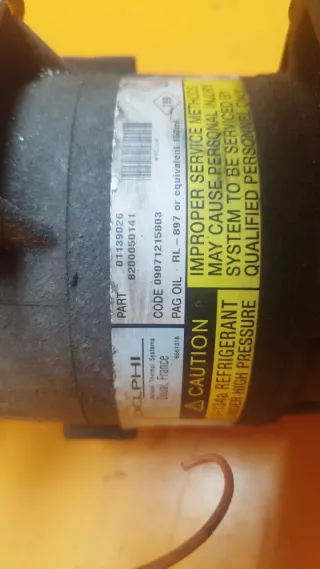 8200050141, 01139026  Компрессор кондиционера Renault Megane 1 Арт 01014865, вид 3