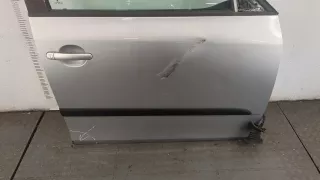  Дверь передняя правая серебристая Skoda Fabia 2 restailing Арт 20444248, вид 2