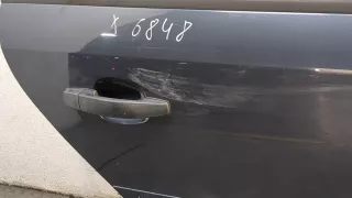  Дверь задняя правая синяя Opel Vectra C  Арт 20444387, вид 2