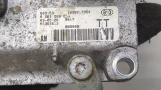 55353613,0261208255,1039S7954 Блок управления двигателем Opel Meriva 1 Арт 20451626, вид 2