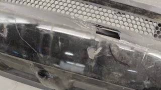 A1638803870 Бампер передний черный Mercedes ML W163 Арт 20327752, вид 2