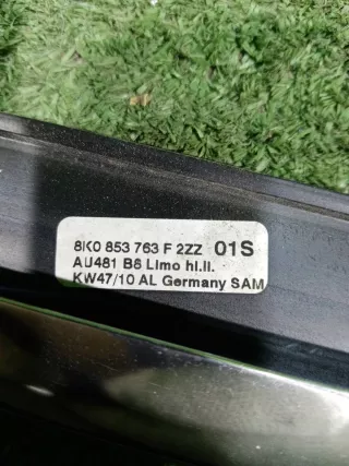 8K0853763H Молдинг стекла двери (комплект) Audi A4 B8 Арт 2-552922, вид 4
