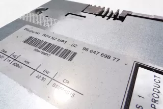 9664769877 Магнитола (аудио система) Citroen C4 1 Арт AL17662186129, вид 2
