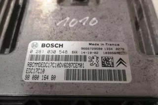 0281030548 Блок управления двигателем Citroen C4 Picasso 2 Арт AL17645883212, вид 2