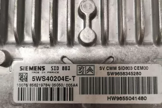5WS40204ET Блок управления двигателем Peugeot 407 Арт AL17646155038, вид 1