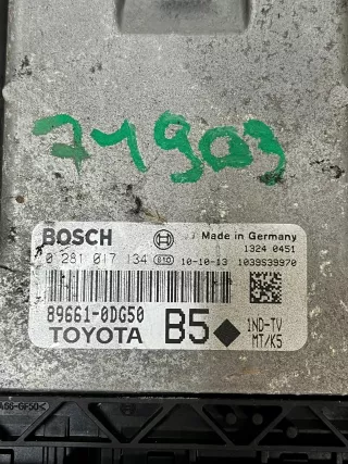 89661-0DG50,0281017134 Блок управления двигателем Toyota Yaris 2 Арт AL17666755026, вид 3
