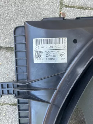 A2129061002,A2129067901 Вентилятор радиатора Mercedes E W212 Арт AL17651555922, вид 3