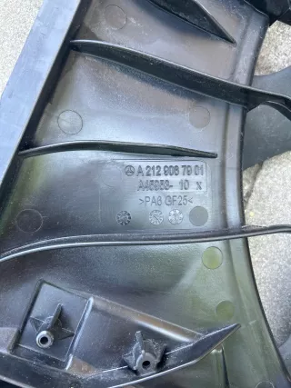 A2129061002,A2129067901 Вентилятор радиатора Mercedes E W212 Арт AL17651555922, вид 4