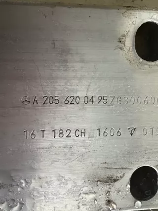 A2056200495,,A2056200395 Усилитель бампера Mercedes C W205 Арт AL17719269094, вид 3