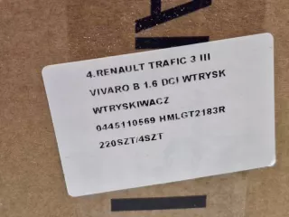 0445110569,HMLGT2183R Форсунка Renault Trafic 3 Арт AL17752949668, вид 8