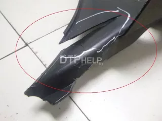 3C1819403B Решетка стеклооч. (планка под лобовое стекло) Volkswagen Passat B6 Арт AM90399827, вид 4