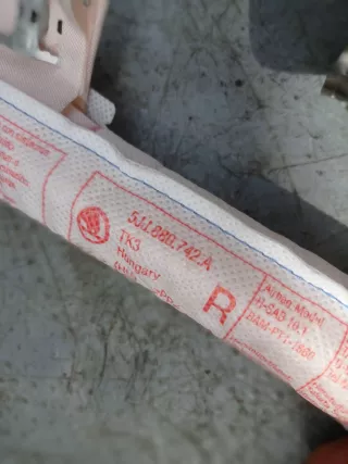 5JJ880742A Подушка безопасности боковая (шторка) Skoda Kamiq Арт AL14221586525, вид 4