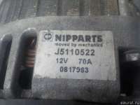 J5110522 Nipparts Генератор Hyundai Getz Арт E40962626, вид 2