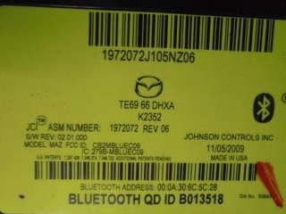 TE6966DHXA Блок управления телефоном Mazda CX-9 1 Арт 18.31-487591, вид 3