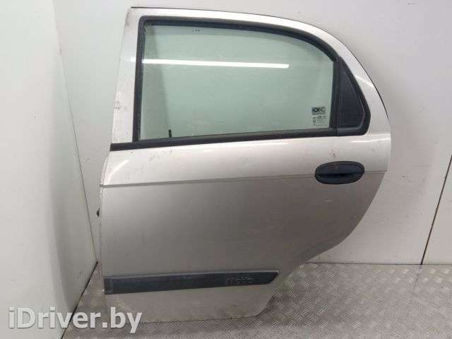 Дверь задняя левая Daewoo Matiz M100 1999г.  - Фото 1