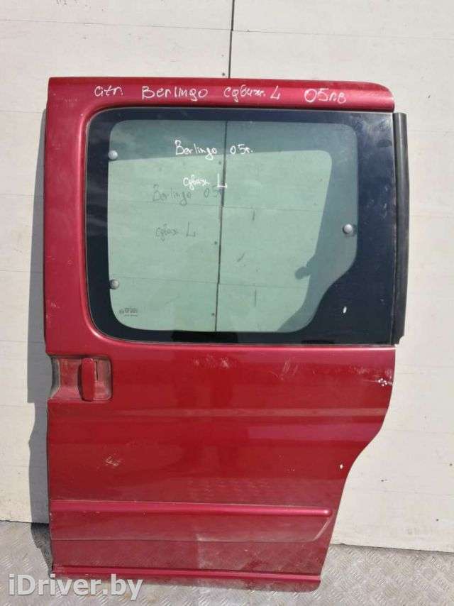 Дверь сдвижная левая Citroen Berlingo 1 restailing 2005г. 9006C5 - Фото 1