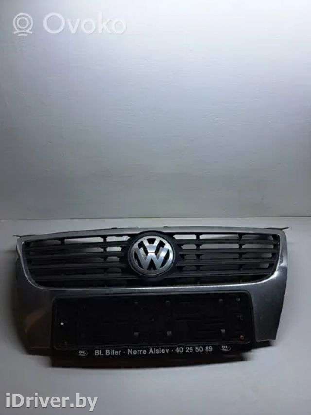 Решетка радиатора Volkswagen Passat B6 2006г. 3c0853651af , artTNR4126 - Фото 1