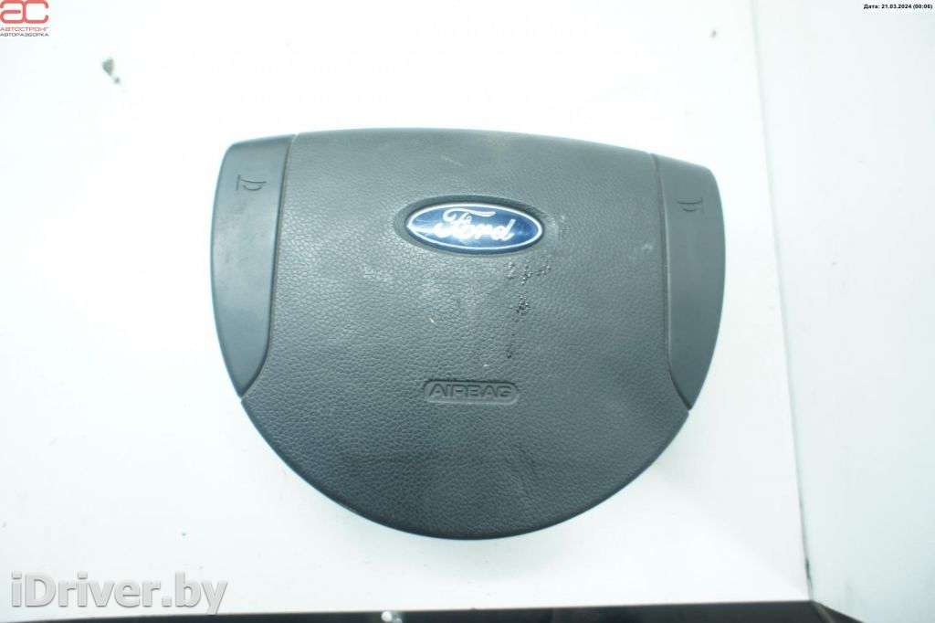 Подушка безопасности водителя Ford Mondeo 3 2004г. 1302896  - Фото 1